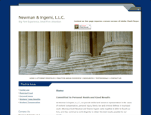 Tablet Screenshot of newmaningemilaw.com